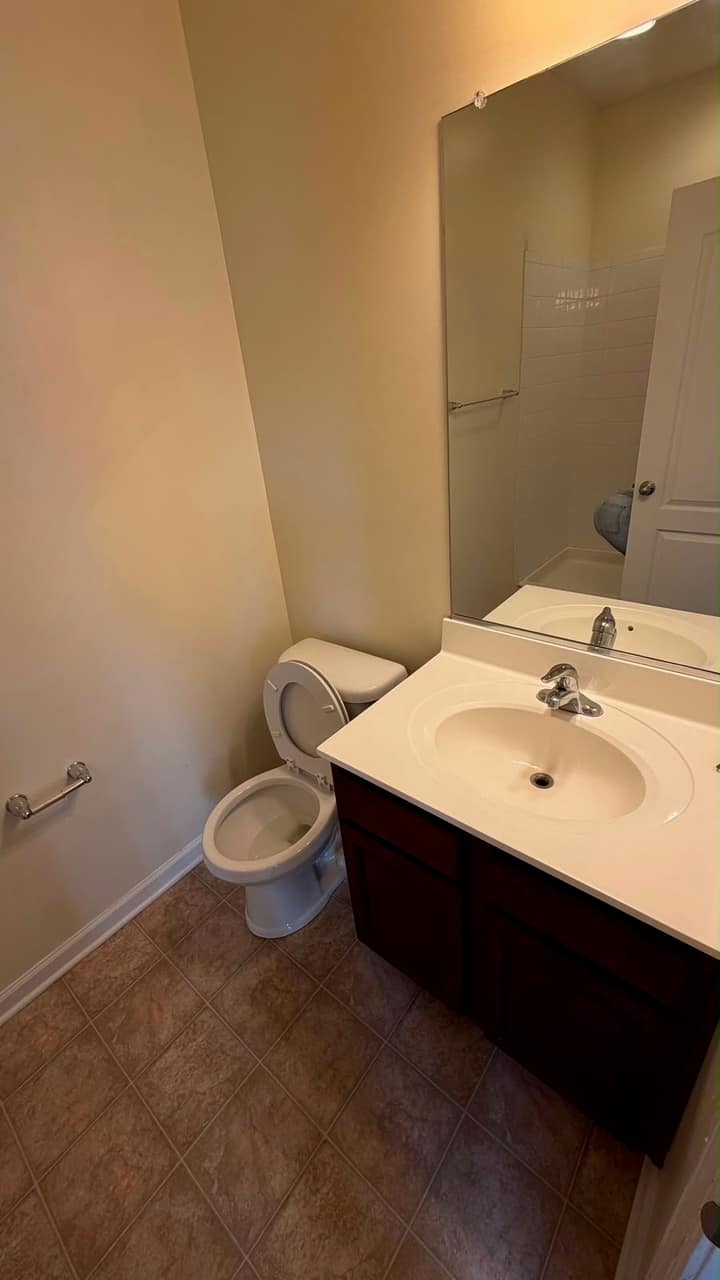 Sparkling clean bathroom after professional cleaning in Morgantown WV